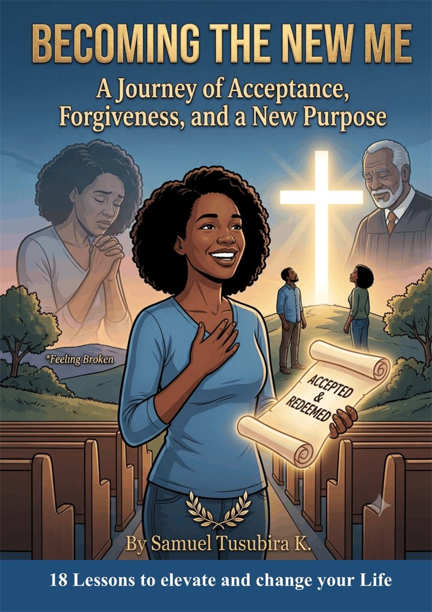 Front cover of Becoming the New Me by Samuel Tusubira K.